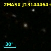 2MASX J13144464+2838323