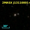 2MASX J13110001+2648440