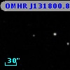 OMHR J131800.84+262135.1