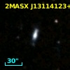 2MASX J13114123+2623241
