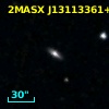 2MASX J13113361+2512441