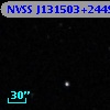 NVSS J131503+244909