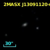 2MASX J13091120+2235238