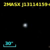 2MASX J13114159+2213257