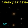2MASX J13112829+2204116