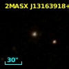 2MASX J13163918+2154165