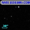 NVSS J131108+220851