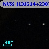 NVSS J131514+230709