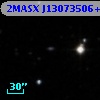 2MASX J13073506+2046310