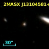2MASX J13104581+2032043