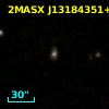 2MASX J13184351+2049142