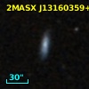 2MASX J13160359+1324113