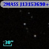 2MASS J13153690+1348162
