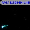 NVSS J130849+141547