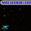 NVSS J131636+135809