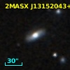 2MASX J13152043+1305282