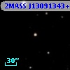 2MASS J13091343+1215502