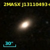 2MASX J13110493+0848287