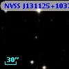 NVSS J131125+103714