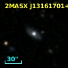 2MASX J13161701+0637525