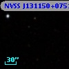 NVSS J131150+075145
