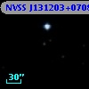 NVSS J131203+070811