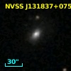 NVSS J131837+075607