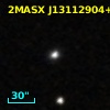 2MASX J13112904+0341146