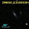 2MASX J13105539+0300548