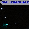 NVSS J130905+033323