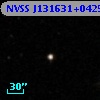 NVSS J131631+042518