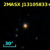 2MASX J13105833+0247108
