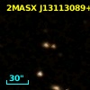 2MASX J13113089+0111066