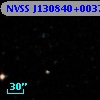 NVSS J130840+003759