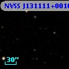 NVSS J131111+001043