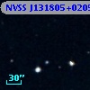 NVSS J131805+020544