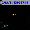 2MASS J13073784+0001192