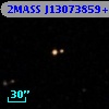 2MASS J13073859+0001168