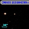 2MASS J13104299+0015223