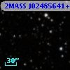 2MASS J02485641+5829200