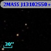 2MASS J13102550+0000434