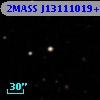 2MASS J13111019+0004354