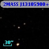 2MASS J13105900+0001223