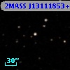 2MASS J13111853+0012012