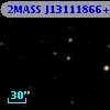 2MASS J13111866+0006413