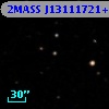 2MASS J13111721+0006337