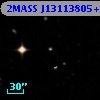 2MASS J13113805+0001468