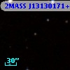 2MASS J13130171+0005168