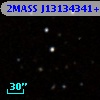2MASS J13134341+0015107