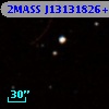 2MASS J13131826+0000067